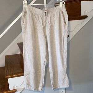 Briggs beige Wide Leg Pants Size XL